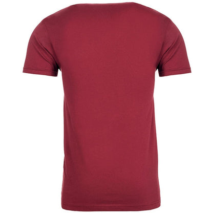 Cardinal - Front - Next Level Apparel Unisex Adult Cotton T-Shirt