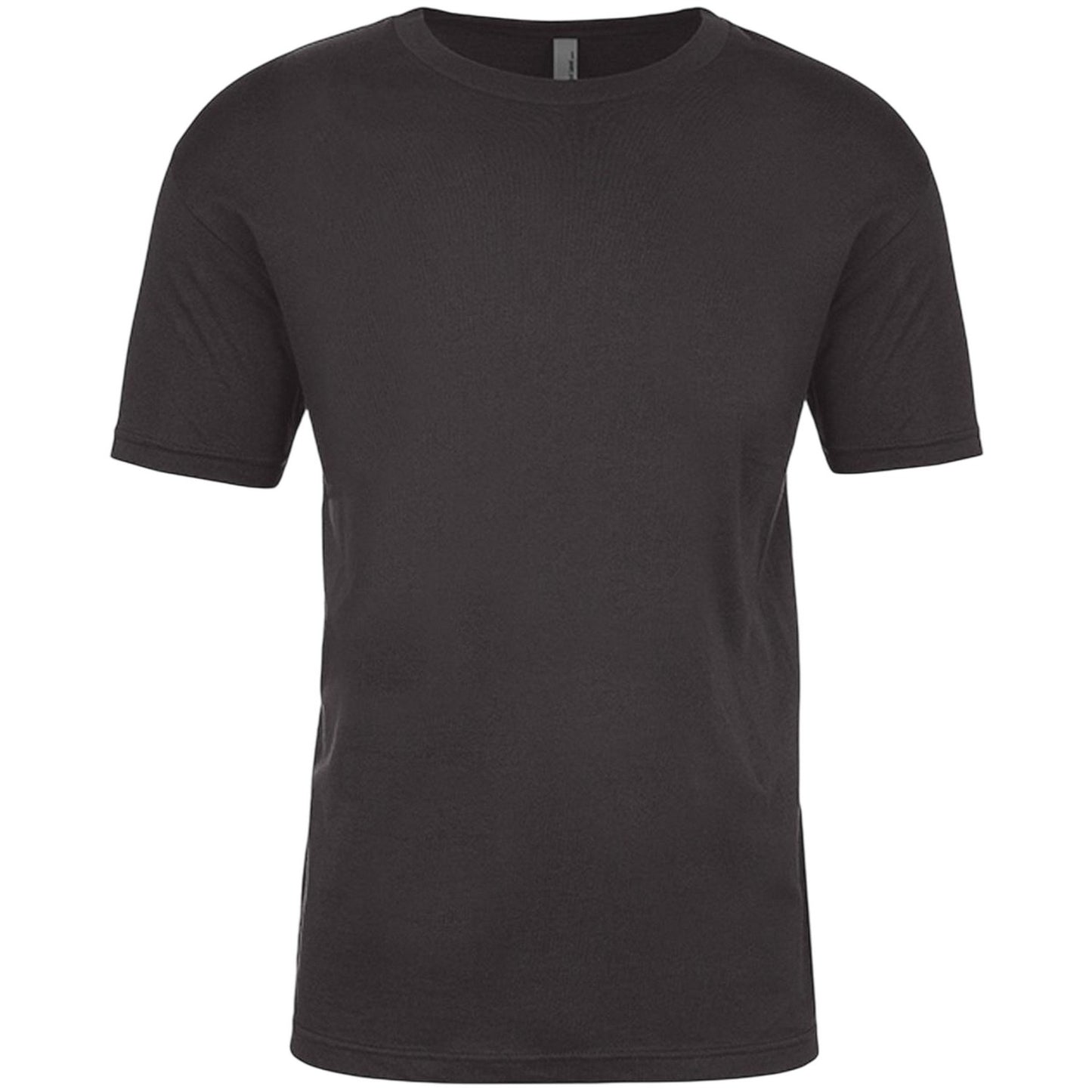 Graphite Black - Front - Next Level Apparel Unisex Adult Cotton T-Shirt