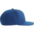 Royal Blue - Side - Atlantis Unisex Adult James 6 Panel Recycled Polyester Snapback Cap