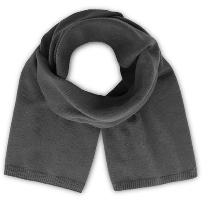 Dark Grey - Front - Atlantis Unisex Adult Wind Recycled Polyester Scarf