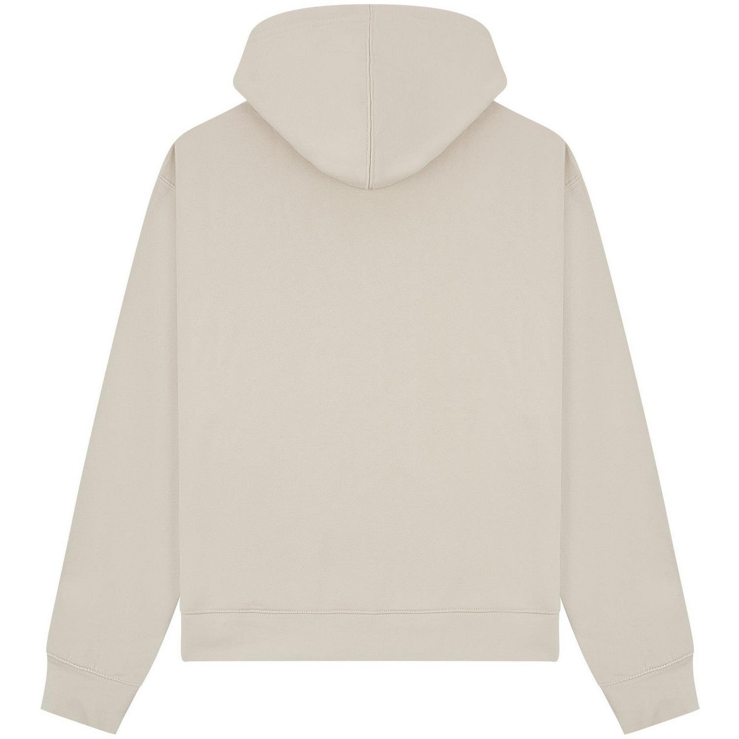 Stone - Back - Casual Classics Unisex Adult Premium Combed Cotton Boxy Oversized Hoodie