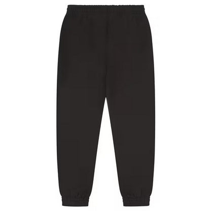 Black - Back - Casual Classics Unisex Adult Premium Combed Cotton Jogging Bottoms