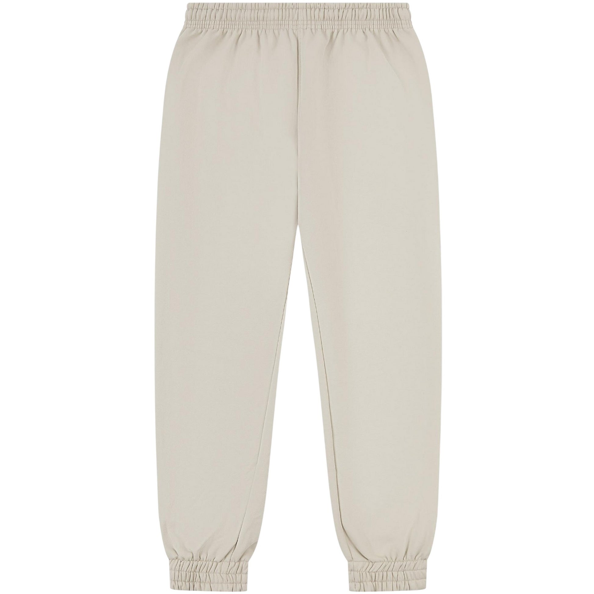 Stone - Front - Casual Classics Unisex Adult Premium Combed Cotton Jogging Bottoms
