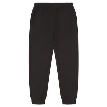 Black - Front - Casual Classics Unisex Adult Premium Combed Cotton Jogging Bottoms