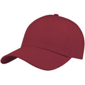 Burgundy - Back - Atlantis Mens Baseball Cap