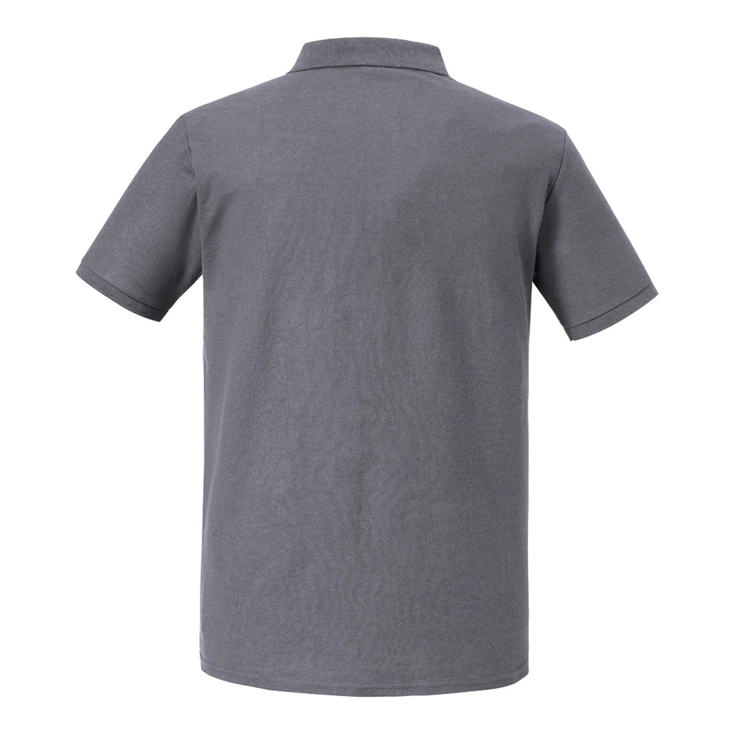Convoy Grey - Back - Russell Unisex Adult Authentic Eco Polo Shirt