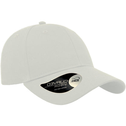 White - Front - Atlantis Unisex Adult Baseball Cap