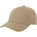 Khaki - Back - Atlantis Unisex Adult Baseball Cap