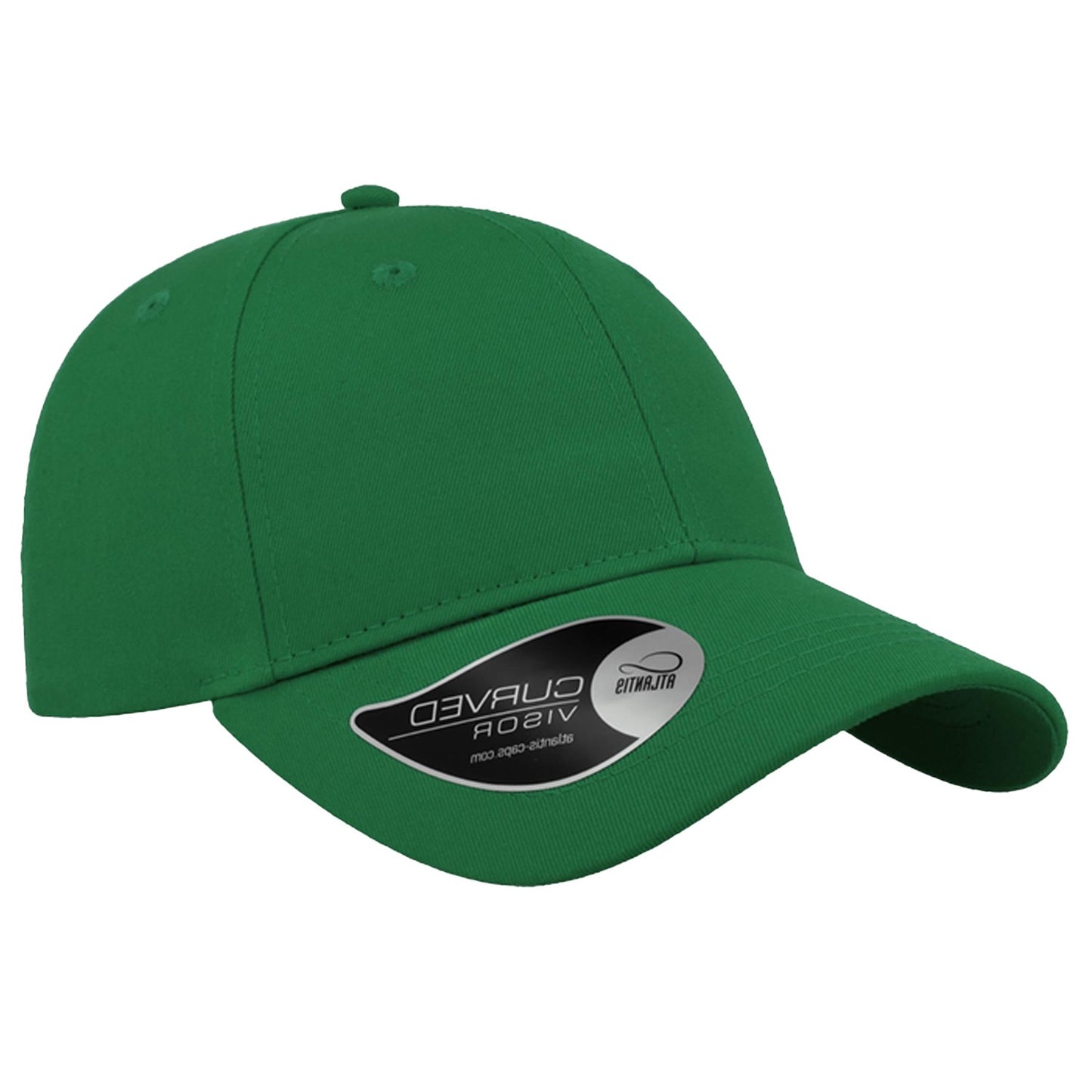 Green - Front - Atlantis Unisex Adult Baseball Cap