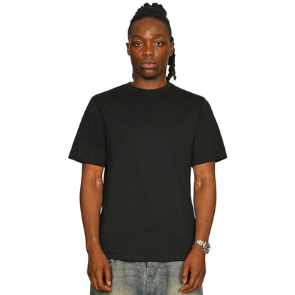 Black - Front - Casual Classics Unisex Adult Combed Ringspun Cotton T-Shirt