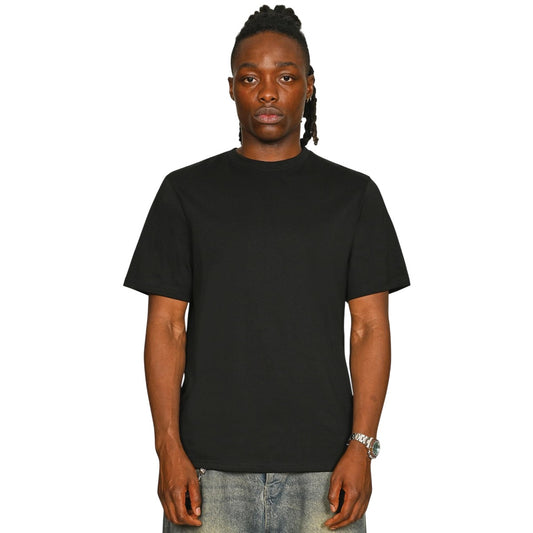 Black - Front - Casual Classics Unisex Adult Combed Ringspun Cotton T-Shirt