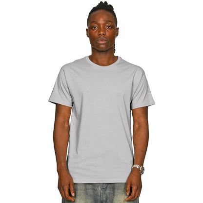 Lunar Grey - Front - Casual Classics Unisex Adult Core 180 Combed Ringspun Cotton Regular T-Shirt