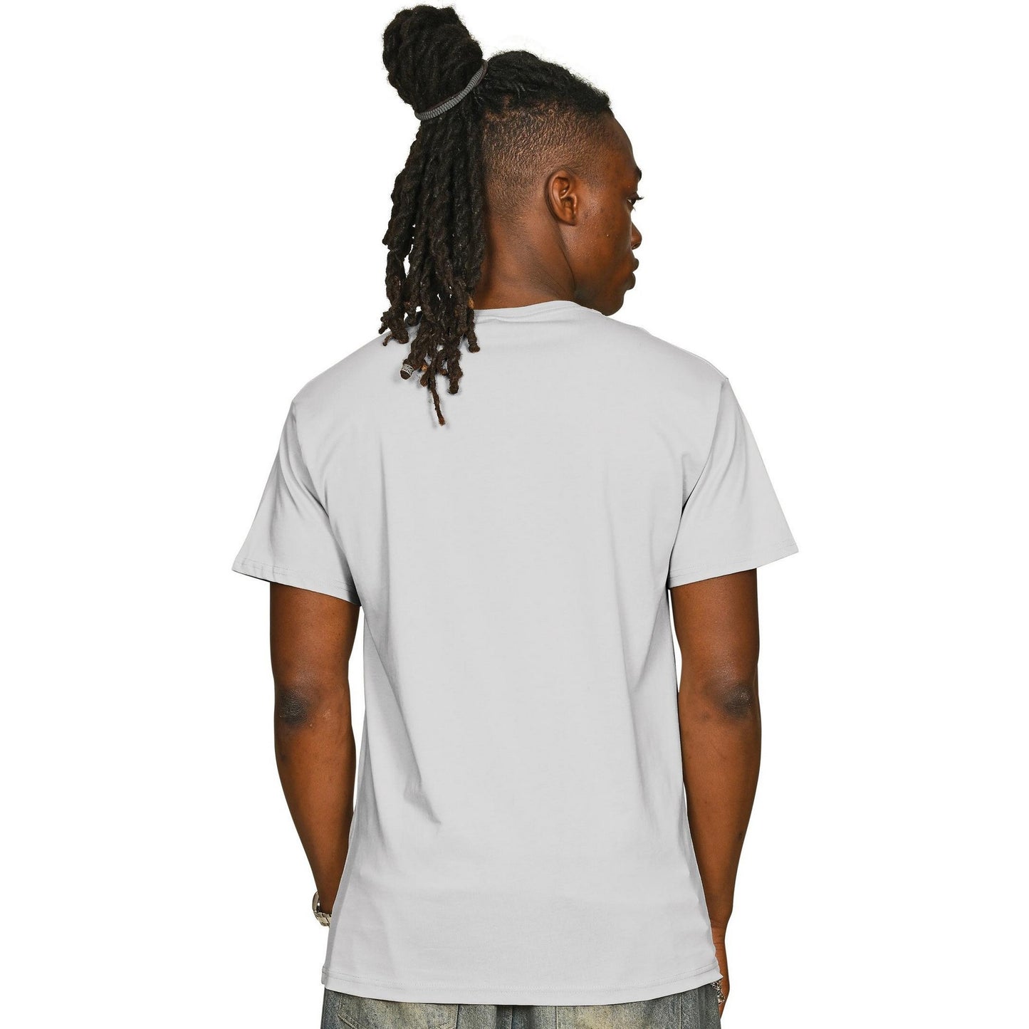 Lunar Grey - Back - Casual Classics Unisex Adult Core 180 Combed Ringspun Cotton Regular T-Shirt