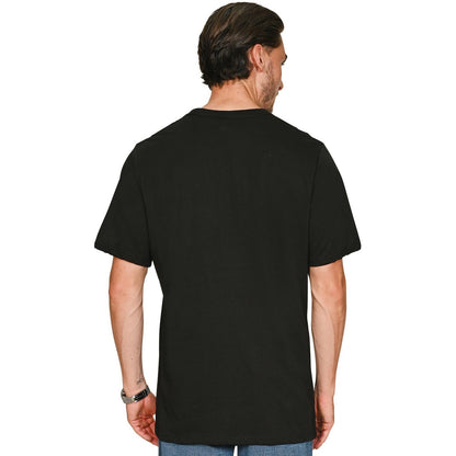 Black - Back - Casual Classics Unisex Adult Core 180 Combed Ringspun Cotton Tall T-Shirt