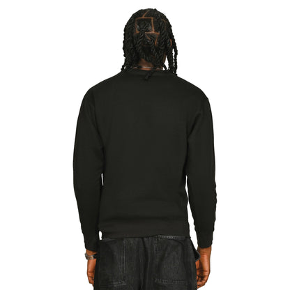 Black - Back - Casual Classics Unisex Adult Core Sweatshirt