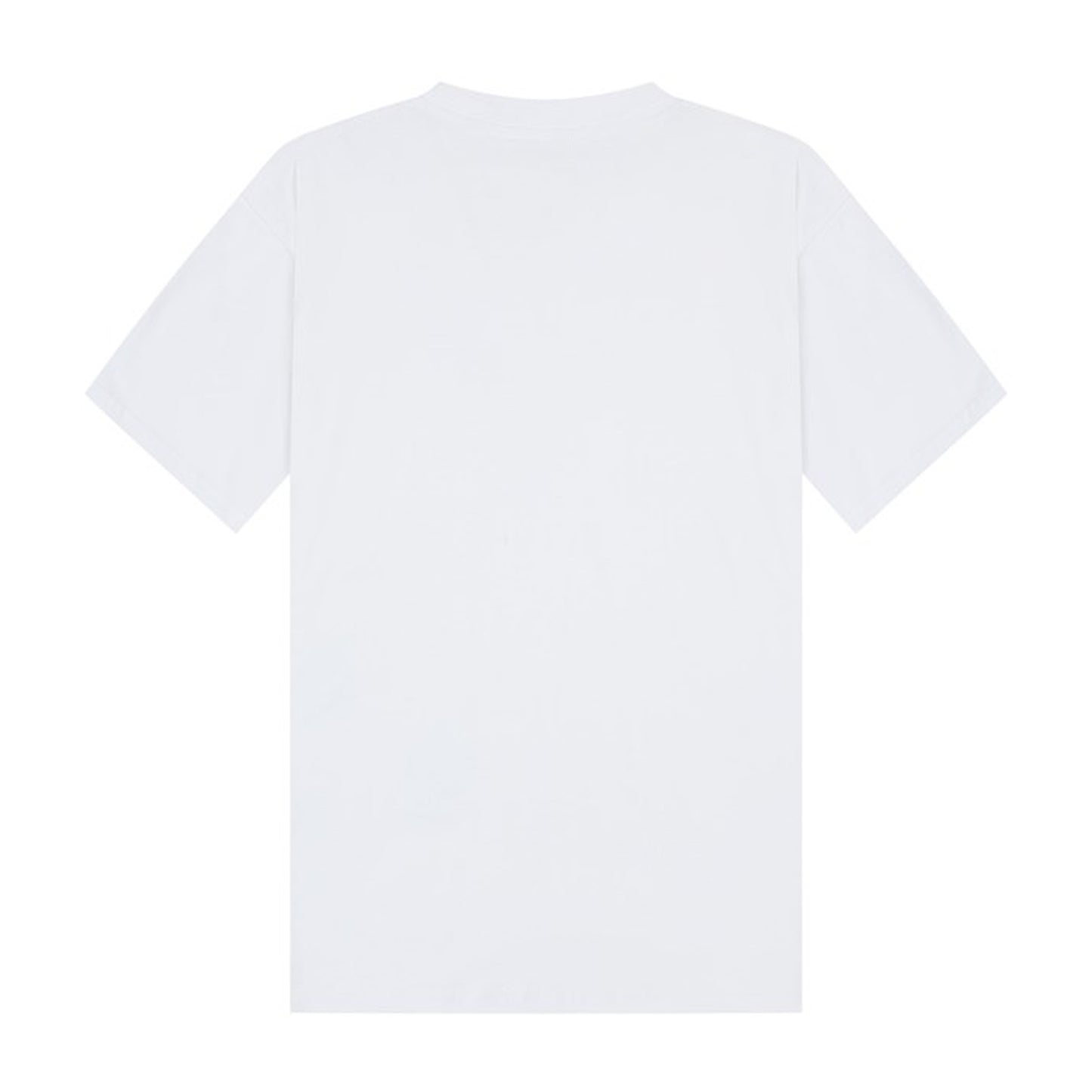 White - Back - Casual Classics Womens-Ladies Combed Cotton Oversized T-Shirt