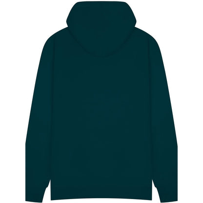 Deep Teal - Front - Casual Classics Mens Core 280 Ringspun Cotton Hoodie
