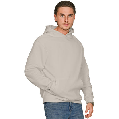 Stone - Front - Casual Classics Mens Core 280 Ringspun Cotton Hoodie