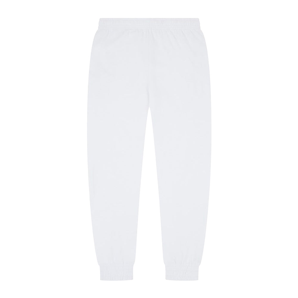 White - Front - Casual Classics Mens Core 280 Cotton Blend Jogging Bottoms