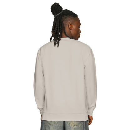 Stone - Back - Casual Classics Mens Core Combed Cotton Regular Sweatshirt