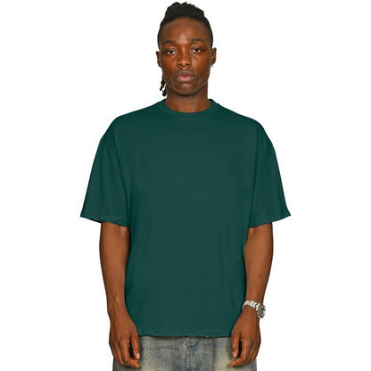 Rainforest - Front - Casual Classics Unisex Adult Combed Ringspun Cotton Oversized T-Shirt