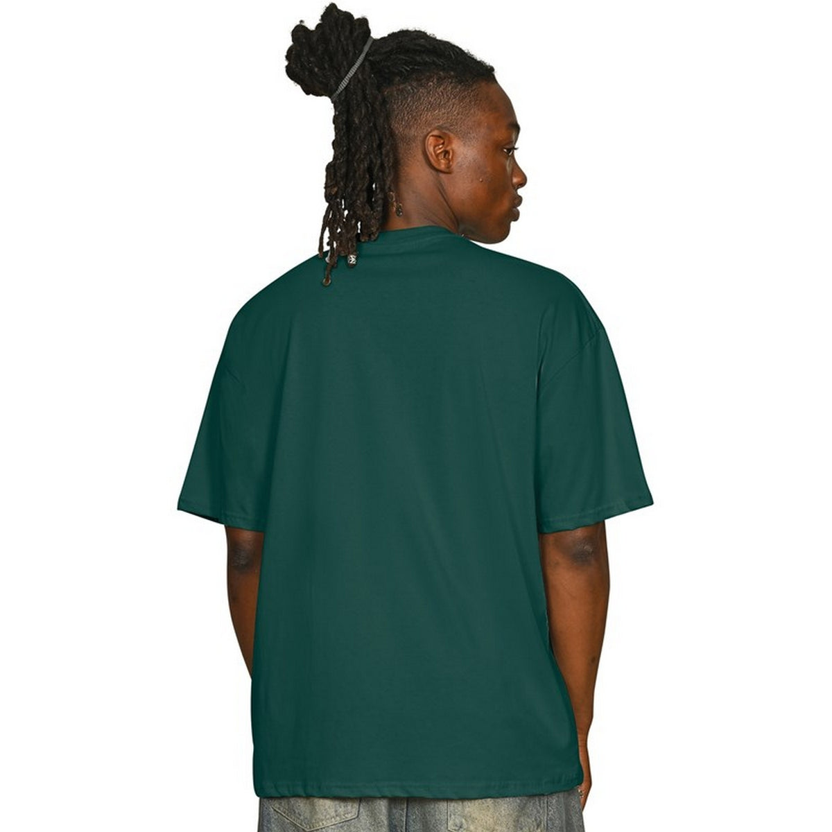 Rainforest - Back - Casual Classics Unisex Adult Combed Ringspun Cotton Oversized T-Shirt