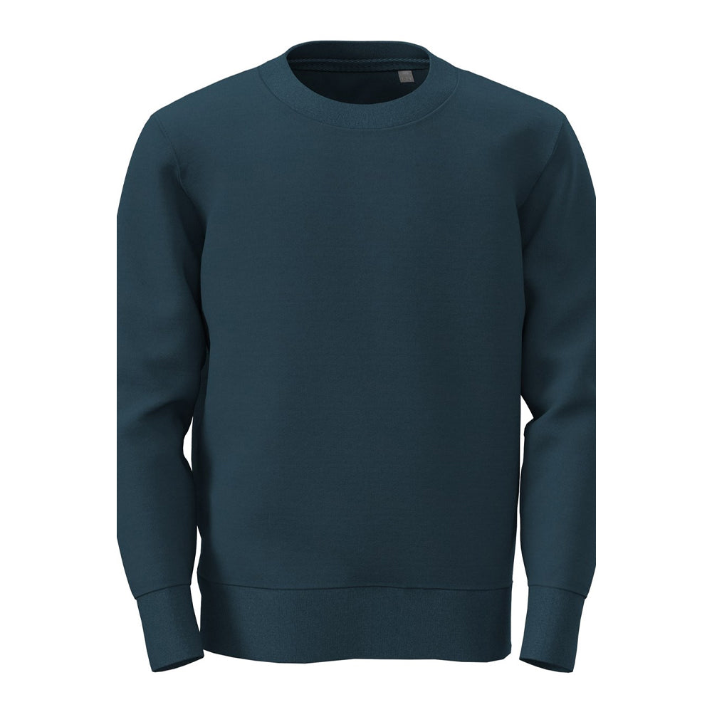 Navy Blue - Front - Stedman Childrens-Kids Classic Sweatshirt