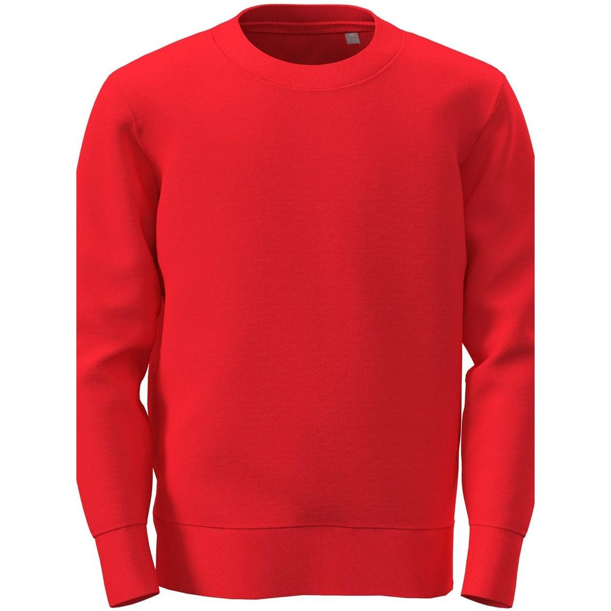 Scarlet Red - Front - Stedman Childrens-Kids Classic Sweatshirt