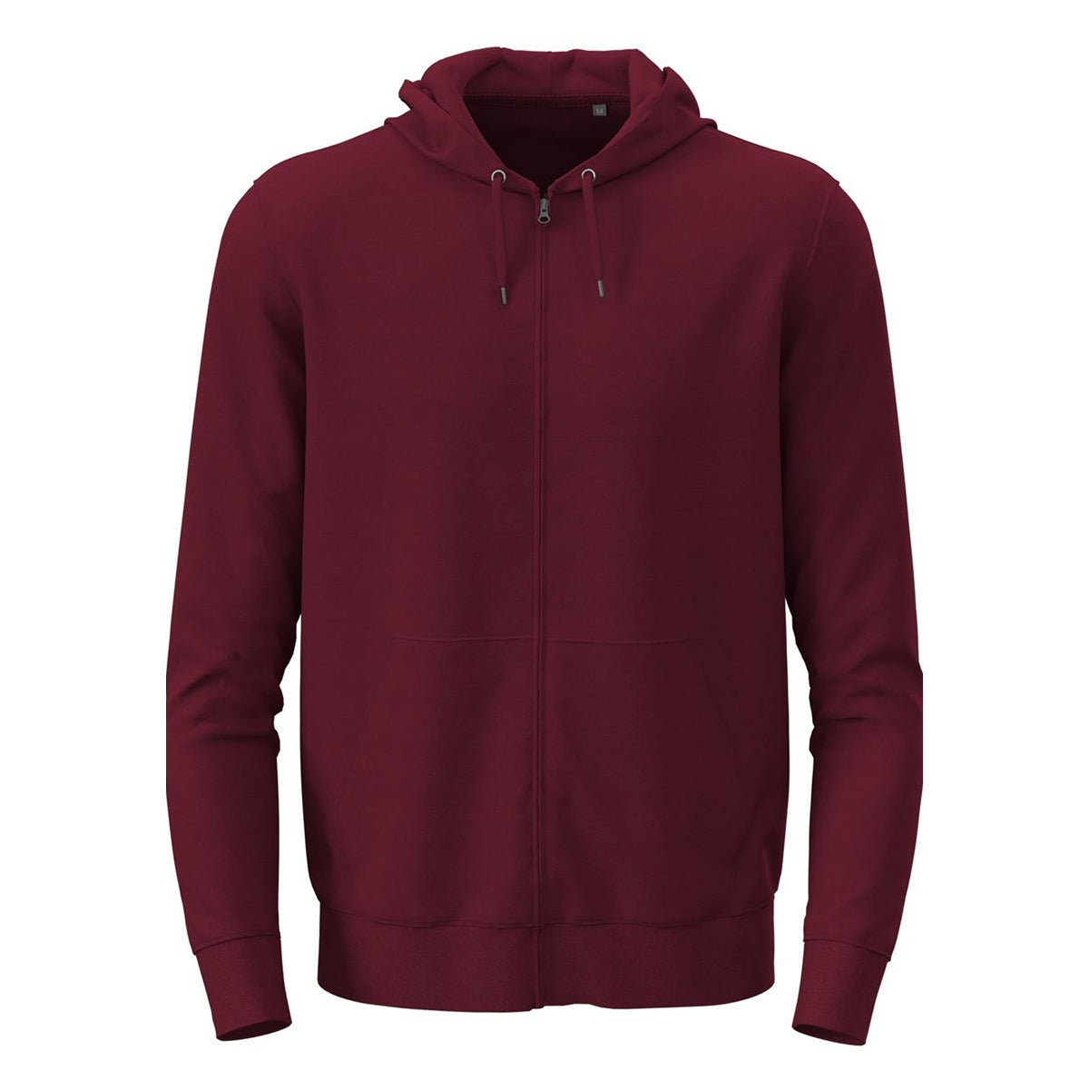 Bordeaux - Front - Stedman Unisex Adult Classic Full Zip Hoodie