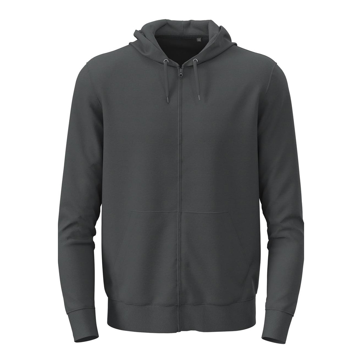 Slate Grey - Front - Stedman Unisex Adult Classic Full Zip Hoodie