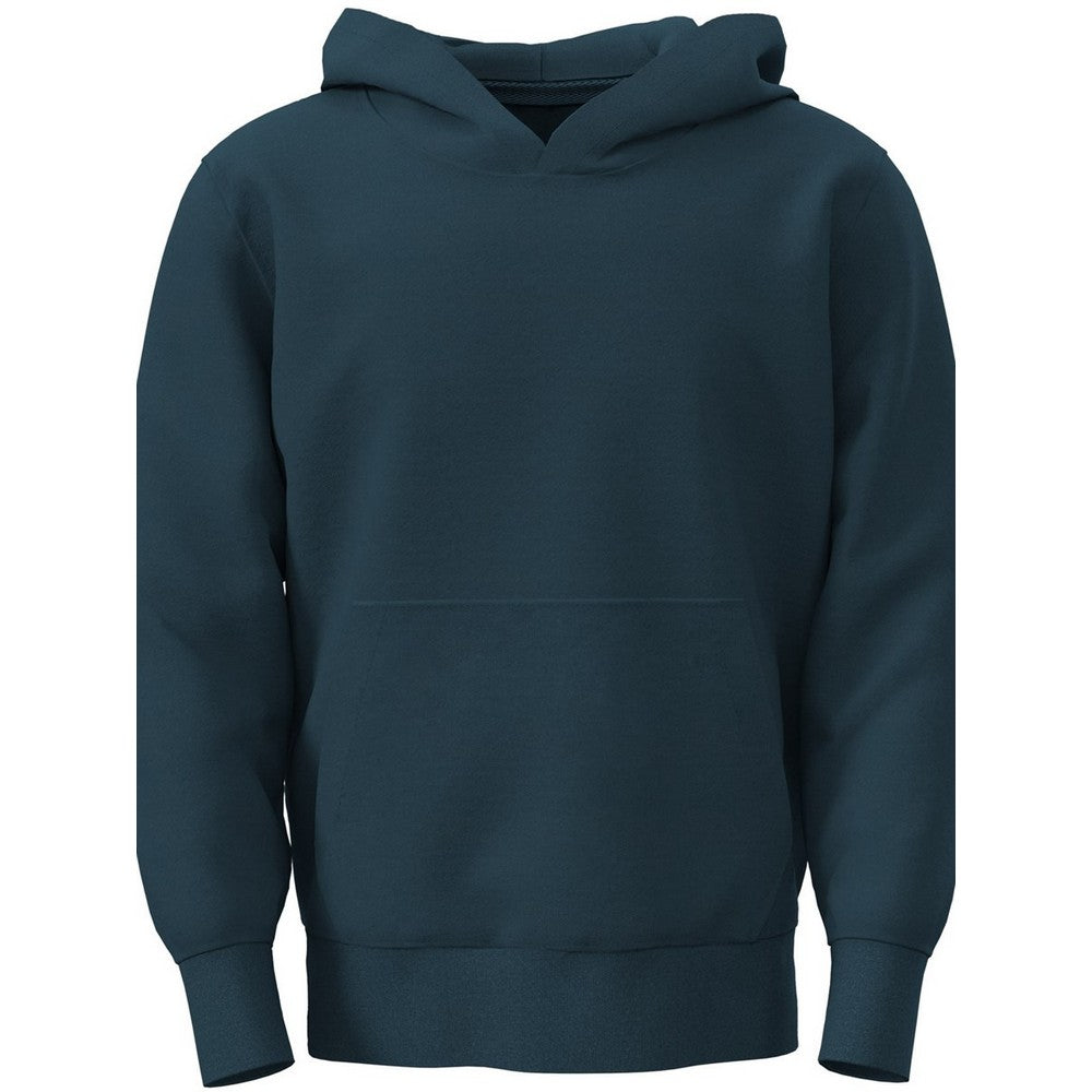 Navy Blue - Front - Stedman Childrens-Kids Classic Hoodie