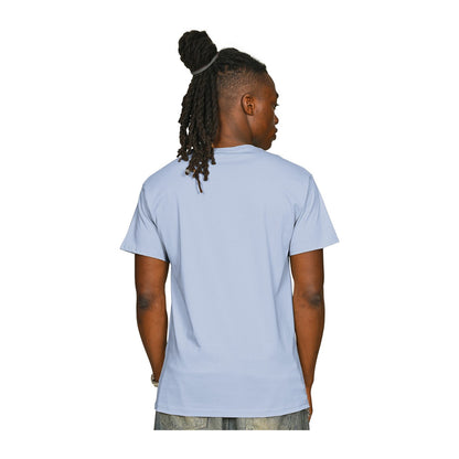 Pastel Blue - Back - Casual Classics Unisex Adult Supreme Organic Combed T-Shirt