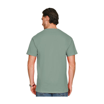 Sage - Back - Casual Classics Unisex Adult Supreme Organic Combed T-Shirt