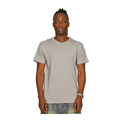 Stone - Front - Casual Classics Unisex Adult Supreme Organic Combed T-Shirt