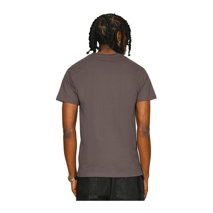 Taupe - Back - Casual Classics Unisex Adult Supreme Organic Combed T-Shirt
