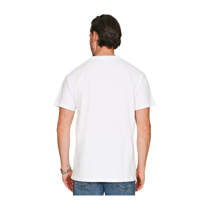 White - Back - Casual Classics Unisex Adult Supreme Organic Combed T-Shirt