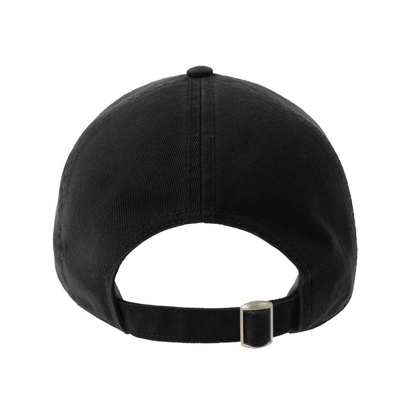 Black - Back - Atlantis Unisex Adult Action-S 6 Panel Chino Unstructured Baseball Cap