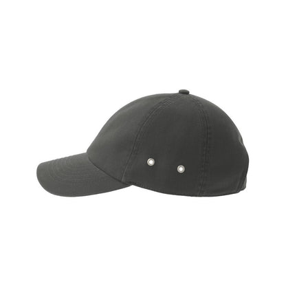 Dark Grey - Lifestyle - Atlantis Unisex Adult Action-S 6 Panel Chino Unstructured Baseball Cap