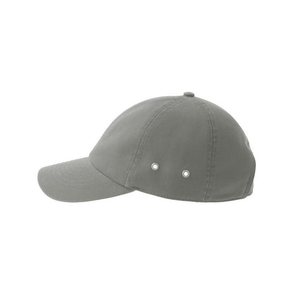 Grey - Lifestyle - Atlantis Unisex Adult Action-S 6 Panel Chino Unstructured Baseball Cap