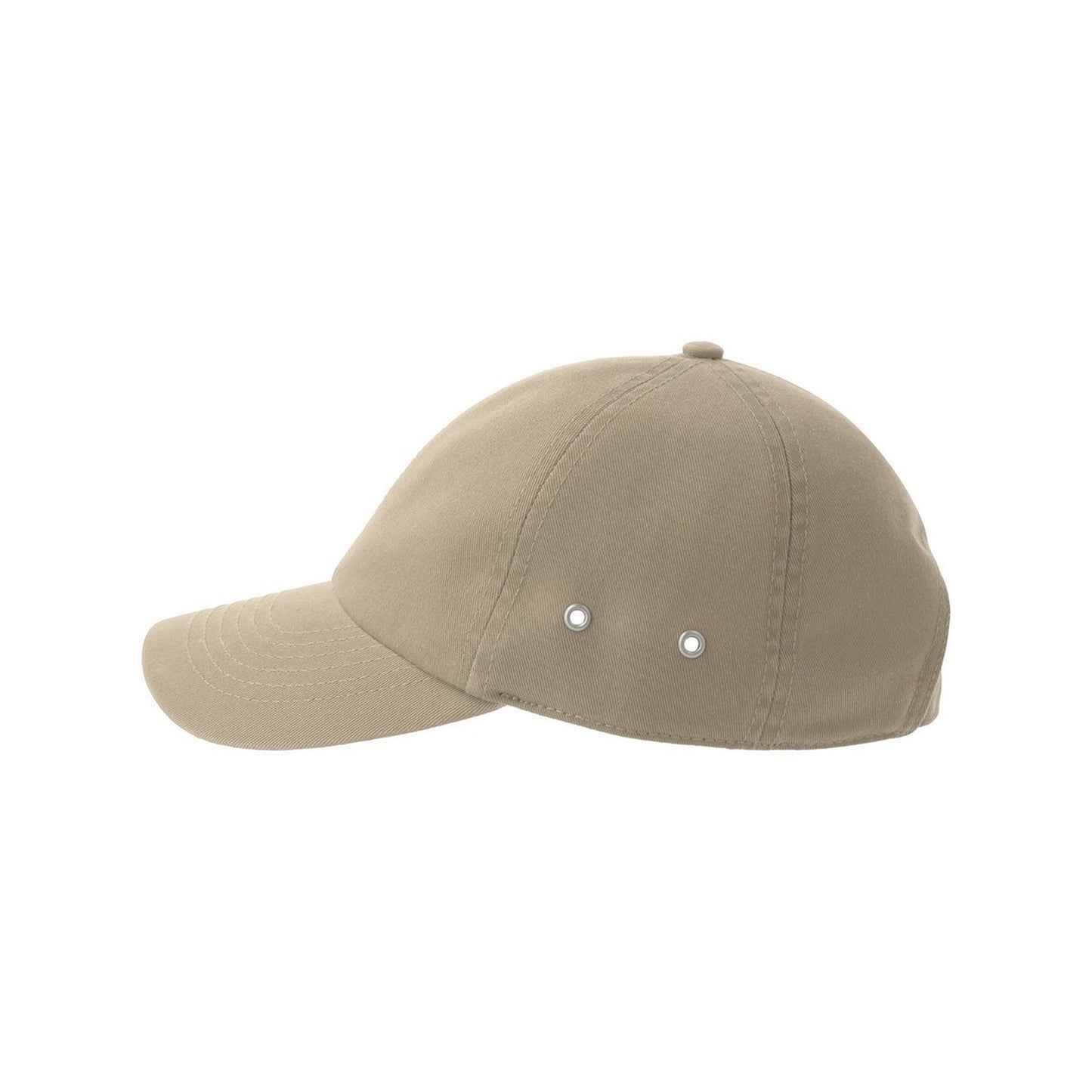 Khaki - Lifestyle - Atlantis Unisex Adult Action-S 6 Panel Chino Unstructured Baseball Cap