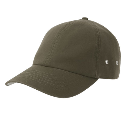 Olive - Front - Atlantis Unisex Adult Action-S 6 Panel Chino Unstructured Baseball Cap