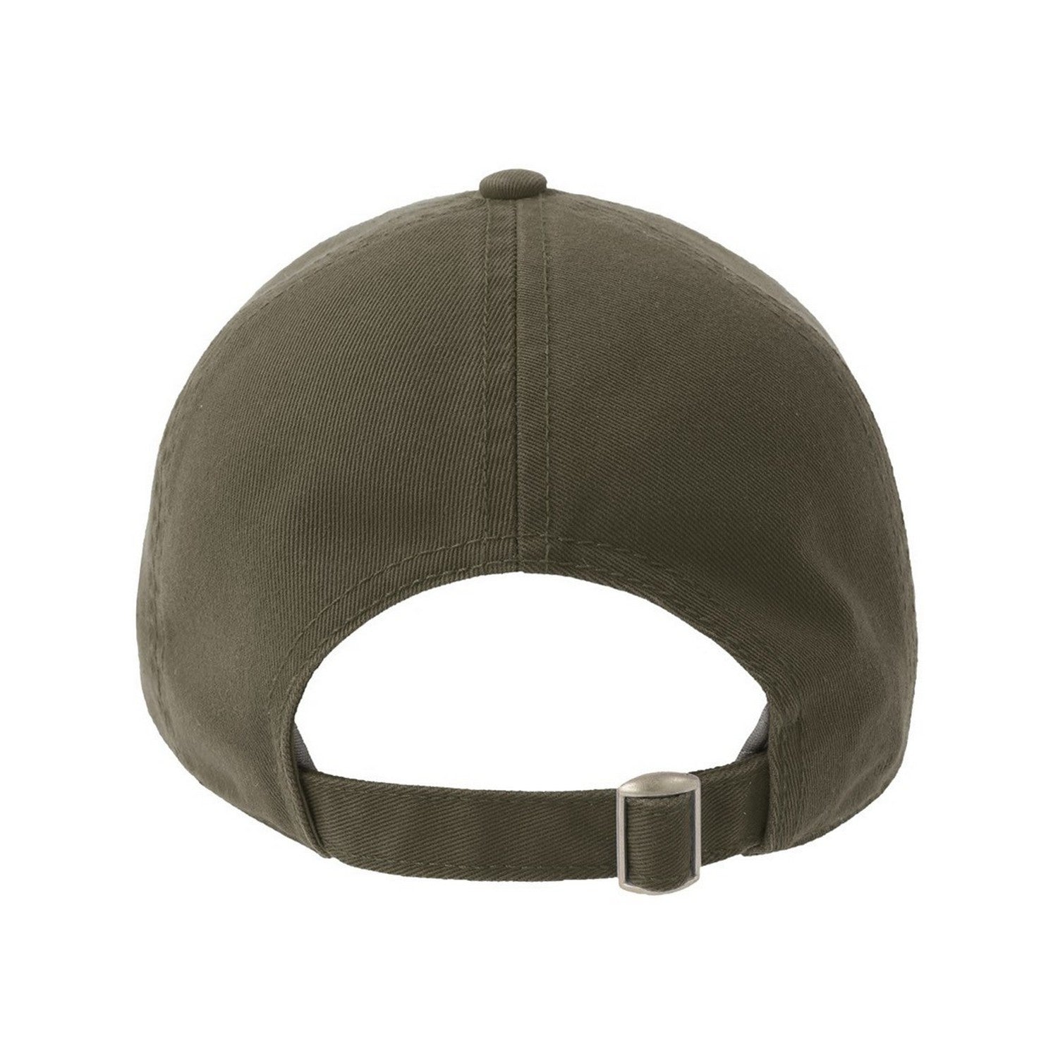 Olive - Back - Atlantis Unisex Adult Action-S 6 Panel Chino Unstructured Baseball Cap