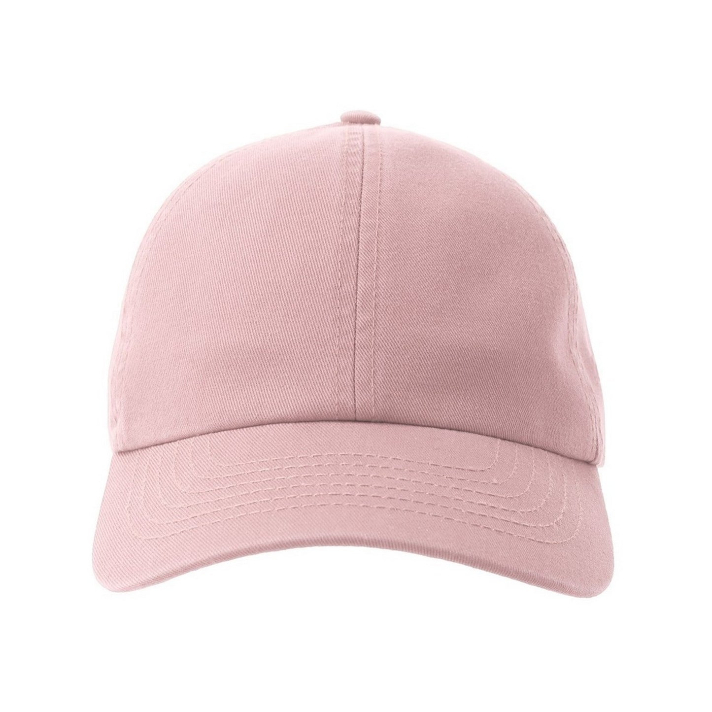 Pink - Pack Shot - Atlantis Unisex Adult Action-S 6 Panel Chino Unstructured Baseball Cap