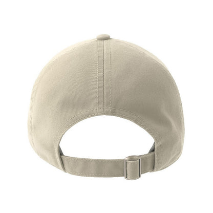 Stone - Back - Atlantis Unisex Adult Action-S 6 Panel Chino Unstructured Baseball Cap