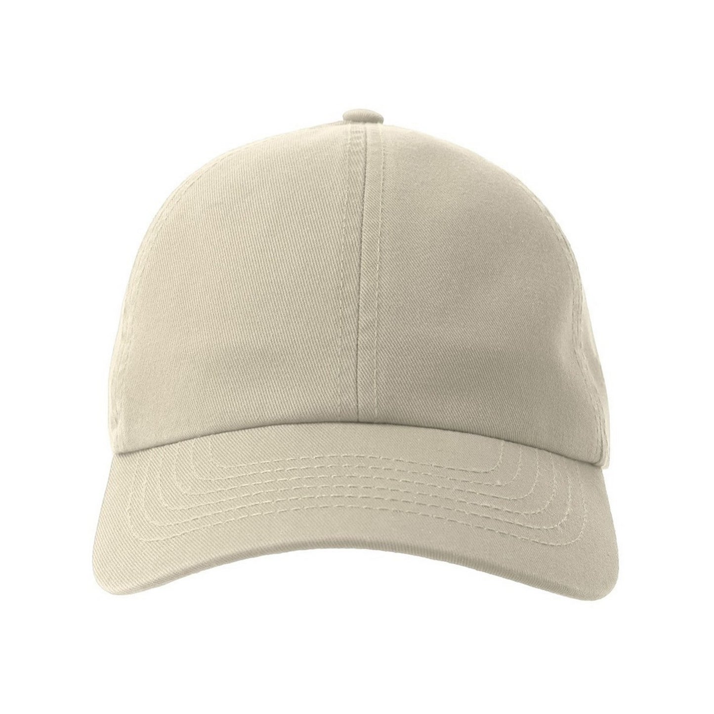 Stone - Pack Shot - Atlantis Unisex Adult Action-S 6 Panel Chino Unstructured Baseball Cap