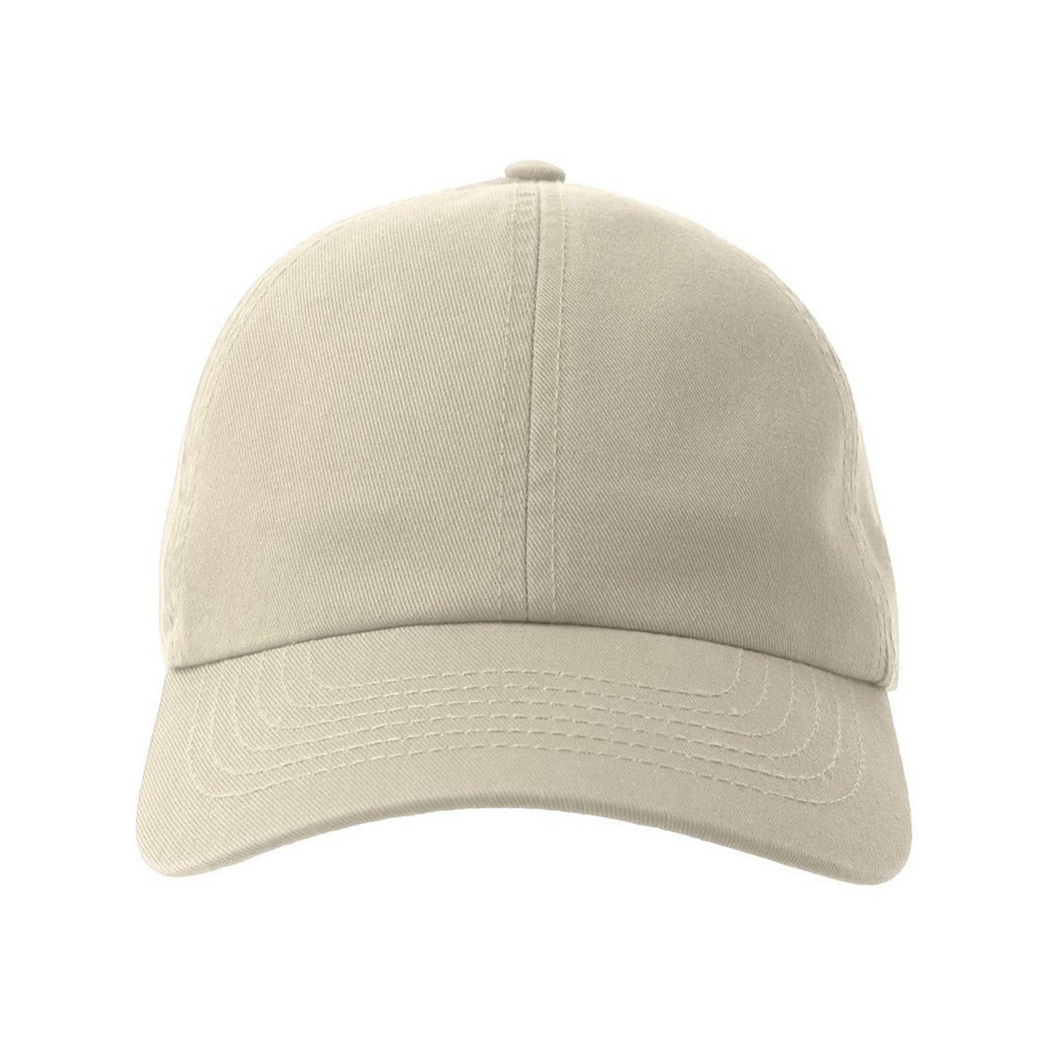 Stone - Pack Shot - Atlantis Unisex Adult Action-S 6 Panel Chino Unstructured Baseball Cap
