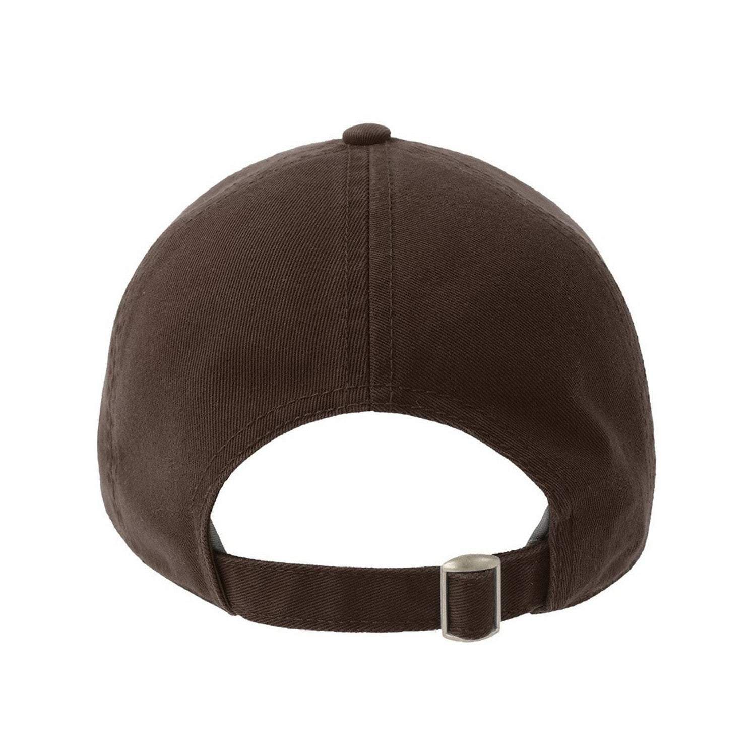 Brown - Back - Atlantis Unisex Adult Action-S 6 Panel Chino Unstructured Baseball Cap