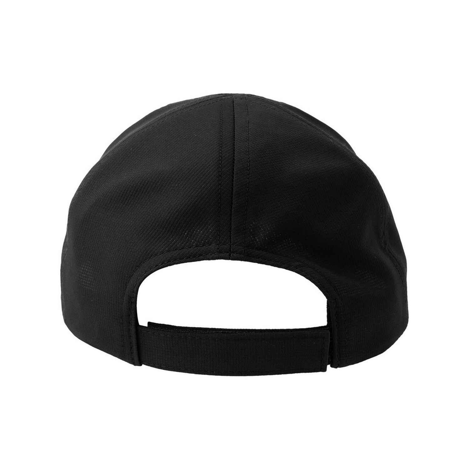 Black - Back - Atlantis Headwear Unisex Adult Isar 6 Panel Jacquard Unstructured Baseball Cap