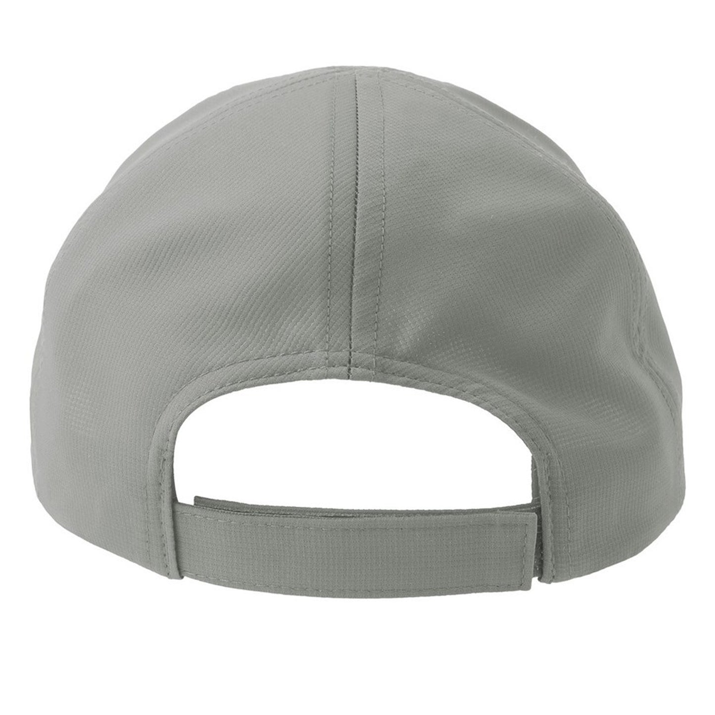 Grey - Back - Atlantis Headwear Unisex Adult Isar 6 Panel Jacquard Unstructured Baseball Cap