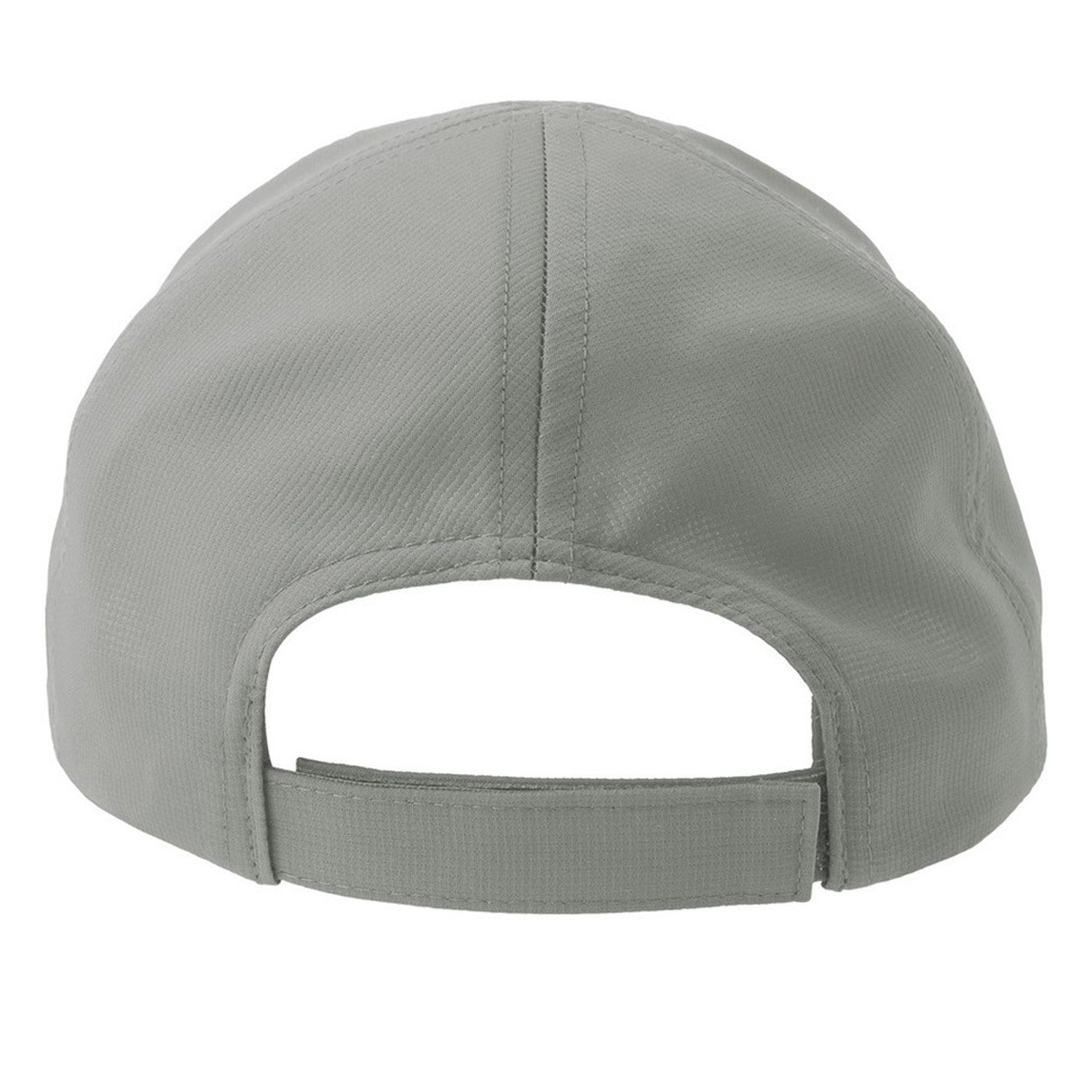 Grey - Back - Atlantis Headwear Unisex Adult Isar 6 Panel Jacquard Unstructured Baseball Cap